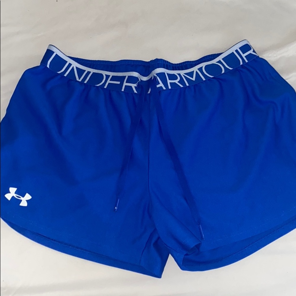 under armour workout shorts !